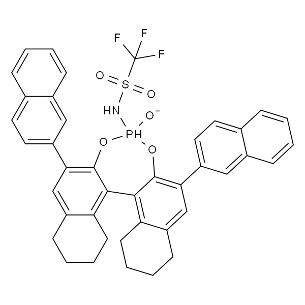 1,1,1-三氟-N-[(11bR)-8,9,10,11,12,13,14,15-八氢-2,6-二-2-萘基-4-氧化二萘并[2,1]-d:1'',2''-f][1,3,2]二氧杂膦-4-基]甲磺酰胺