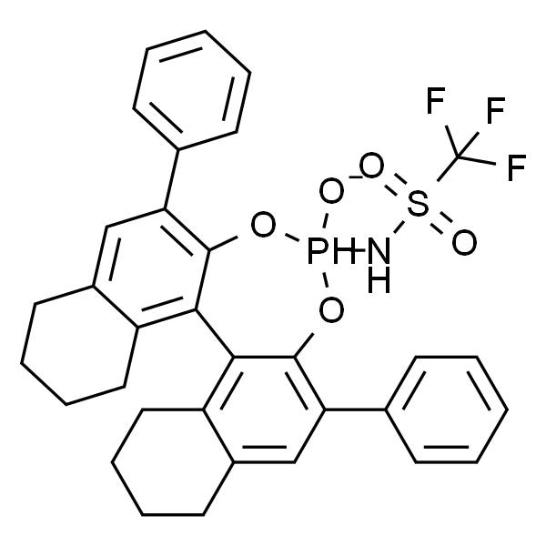 1,?1,?1-?Trifluoro-?N-?[(11bR)?-?8,?9,?10,?11,?12,?13,?14,?15-?octahydro-?4-?oxido-?2,?6-?diphenyl-dinaphtho[2,?1-?d:1',?2'-?f]?[1,?3,?2]?dioxaphosphepin-?4-?yl]?methanesulfonamide
