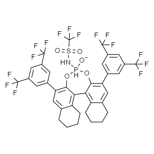 N-​[(11bR)​-​2，​6-​双[3，​5-​二(三氟甲基)​苯基]​-​8，​9，​10，​11，​12，​13，​14，​15-​八氢-​4-​氧-联萘并[2，​1-​d:1'，​2'-​f]​[1，​3，​2]​二氧磷杂-​4-​基]​-​1，​1，​1-三氟甲磺酰胺