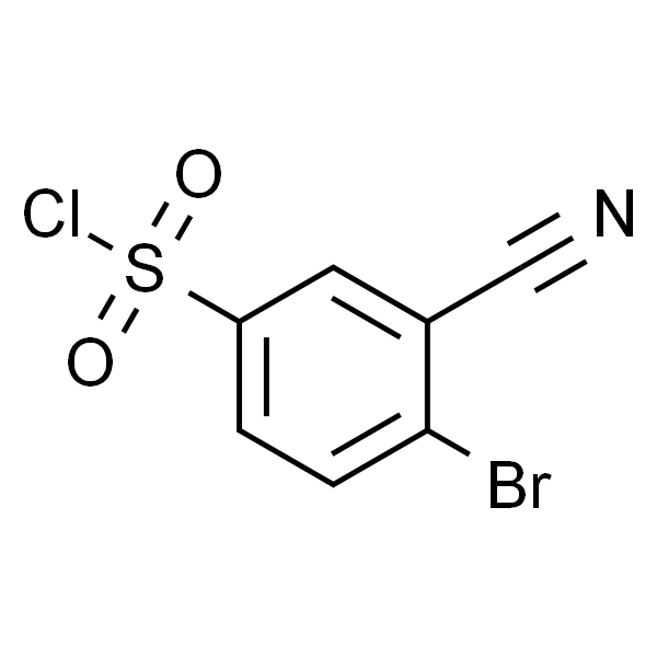 4-溴-3-氰基苯-1-磺酰氯