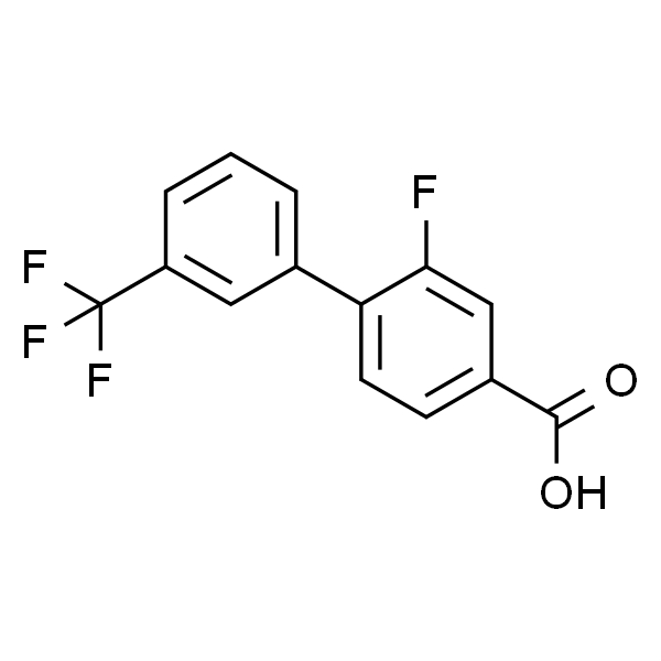2-Fluoro-3'-(trifluoromethyl)-[1,1'-biphenyl]-4-carboxylic acid