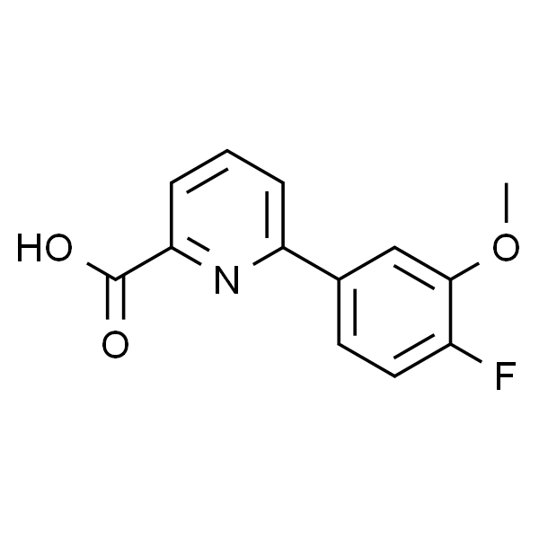 6-(4-氟-3-甲氧基苯基)吡啶-2-甲酸