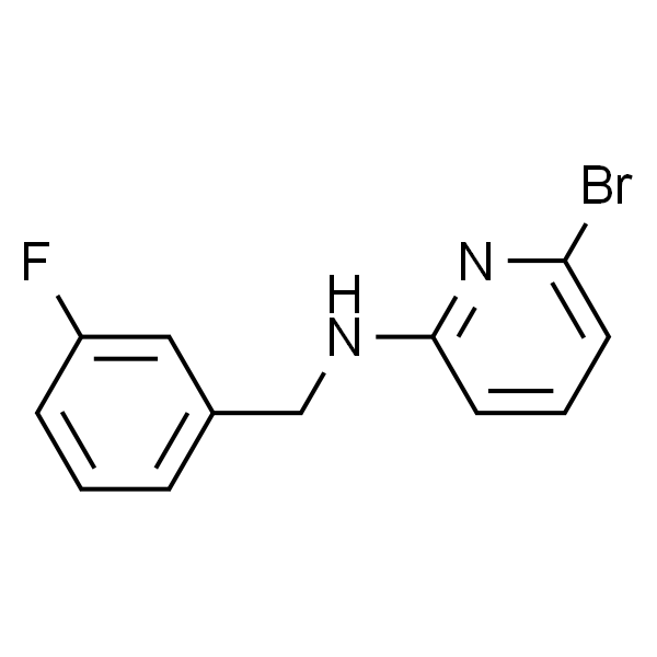 2-Pyridinamine, 6-bromo-N-[(3-fluorophenyl)methyl]-