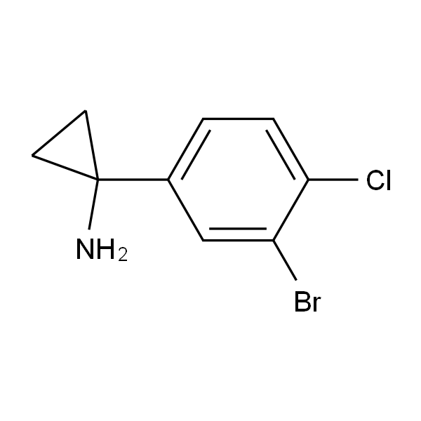 1-（3-溴-4-氯苯基）环丙烷-1-胺盐酸盐
