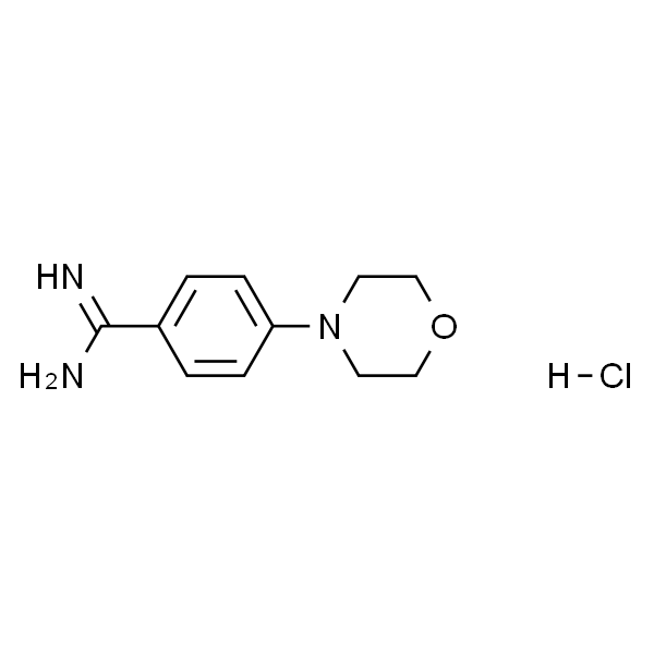 4-(吗啉-4-基)苯-1-甲脒盐酸盐