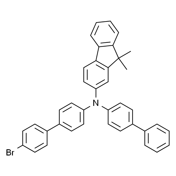 N-([1,1''-联苯]-4-基)-N-(4''-溴-[1,1''-联苯]-4-基)-9,9-二甲基-9H-芴-2-胺