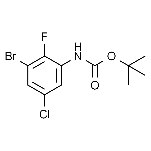 (3-溴-5-氯-2-氟苯基)氨基甲酸叔丁酯