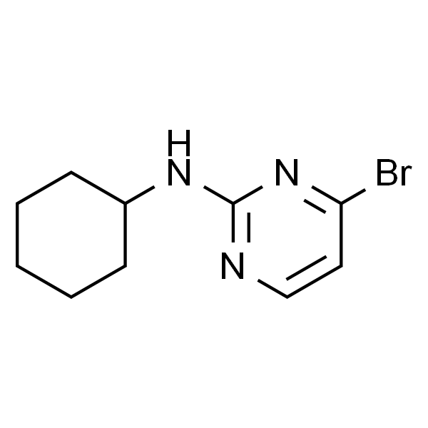 4-溴-N-环己基嘧啶-2-胺