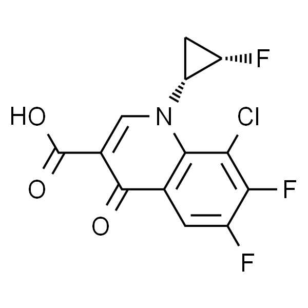 8-氯-6,7-二氟-1-((1R,2S)-2-氟环丙基)-4-氧代-1,4-二氢喹啉-3-羧酸