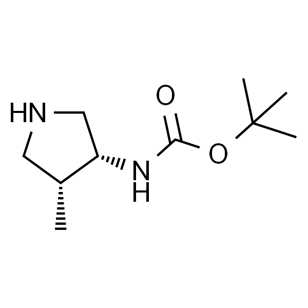 (3R，4R)-3-(Boc-氨基)-4-甲基吡咯烷