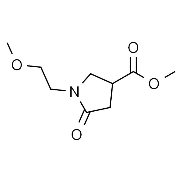 1-(2-甲氧基乙基)-2-氧代吡咯烷-4-甲酸甲酯