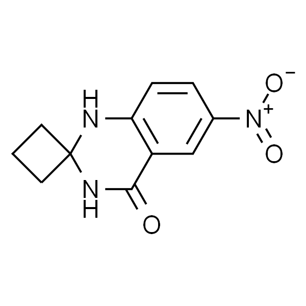 6-硝基螺[1,2,3,4-四氢喹唑啉-2,1’-环丁烷]-4-酮
