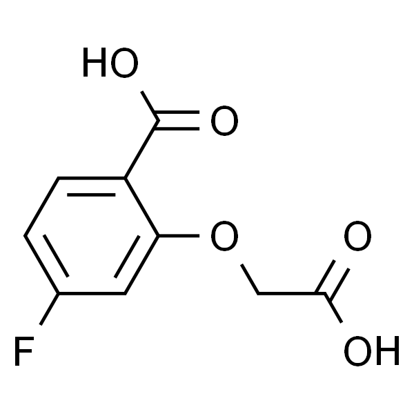 2-(羧基甲氧基)-4-氟苯甲酸