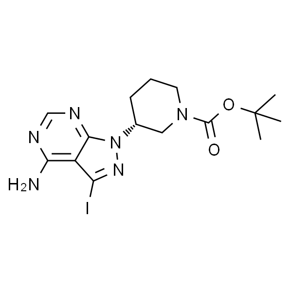 (R)-3-(4-氨基-3-碘-1H-吡唑并[3,4-d]嘧啶-1-基)哌啶-1-甲酸叔丁酯