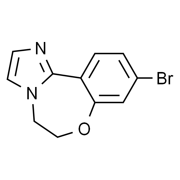 9-溴-5，6-二氢苯并[F]咪唑并[1，2-D] [1，4]氧氮杂