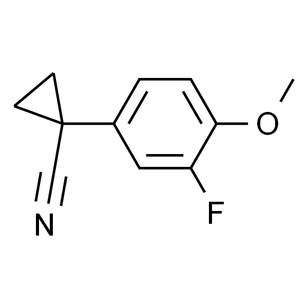 1-（3-氟-4-甲氧基苯基）环丙烷-1-腈