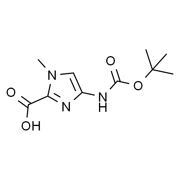 4-叔丁氧羰基氨基-1-甲基-1H-咪唑-2-甲酸