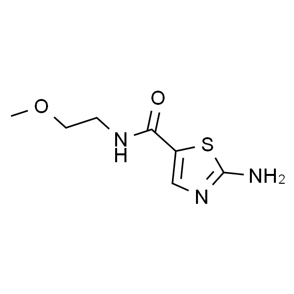 2-氨基-N-(2-甲氧基乙基)噻唑-5-甲酰胺
