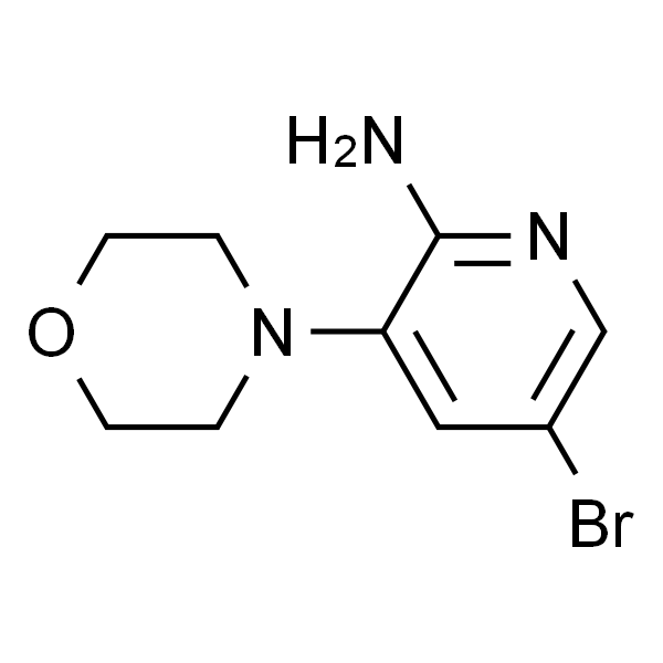 5-Bromo-3-morpholinopyridin-2-amine