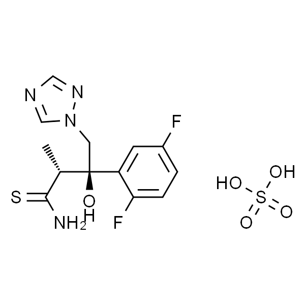 (2R,3R)-3-(2,5-Difluorophenyl)-3-hydroxy-2-methyl-4-(1H-1,2,4-triazol-1-yl)thiobutyramide sulfate