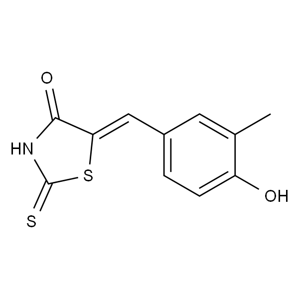 (5Z)-5-[(4-羟基-3-甲基苯基)亚甲基]-2-硫酮-4-噻唑烷酮