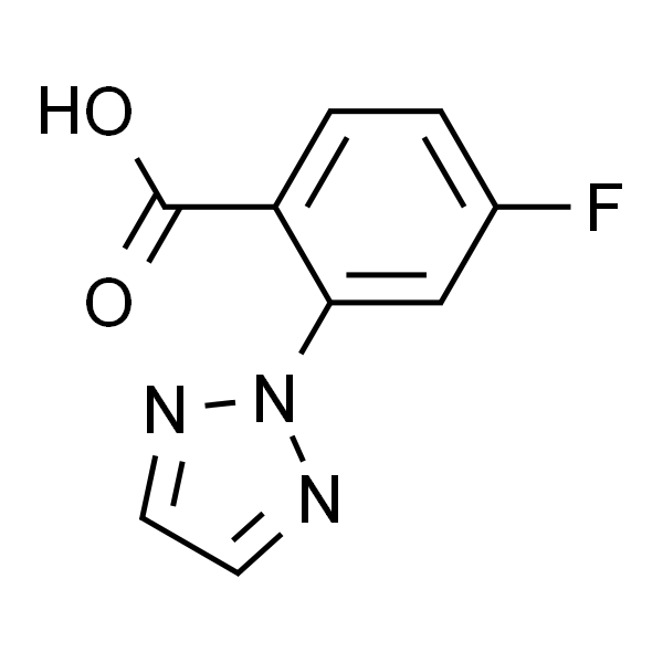 4-氟-2-(2H-1,2,3-三唑-2-基)苯甲酸
