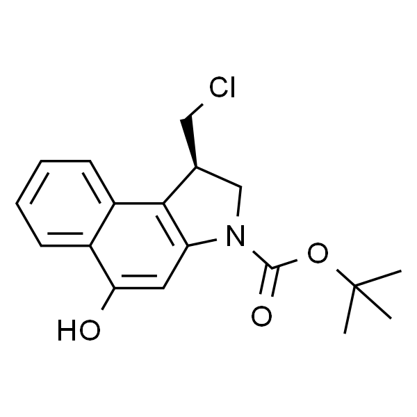 (R)-1-(氯甲基)-5-羟基-1,2-二氢-3H-苯并[e]吲哚-3-羧酸叔丁酯