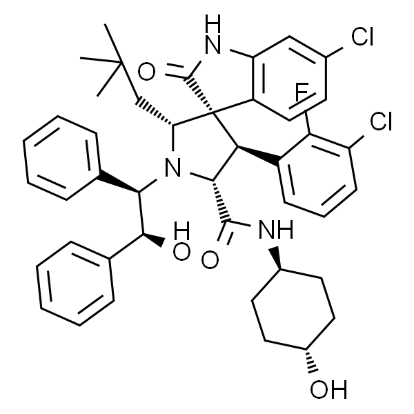 Spiro[3H-indole-3,3'-pyrrolidine]-5'-carboxamide, 6-chloro-4'-(3-chloro-2-fluorophenyl)-2'-(2,2-dimethylpropyl)-1,2-dihydro-N-(t