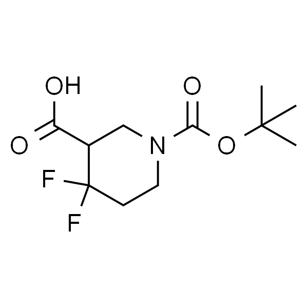 1-[(叔丁氧基)羰基] -4,4-二氟哌啶-3-甲酸