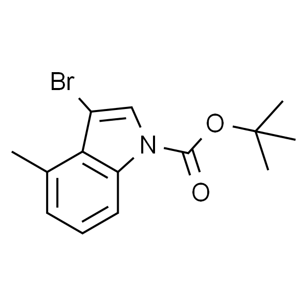 N-Boc-3-溴-4-甲基吲哚