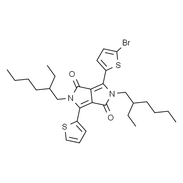 3-(5-溴-2-噻吩基)-2,5-双(2-乙基己基)-2,5-二氢-6-(2-噻吩基)吡咯并[3,4-C]吡咯-1,4-二酮