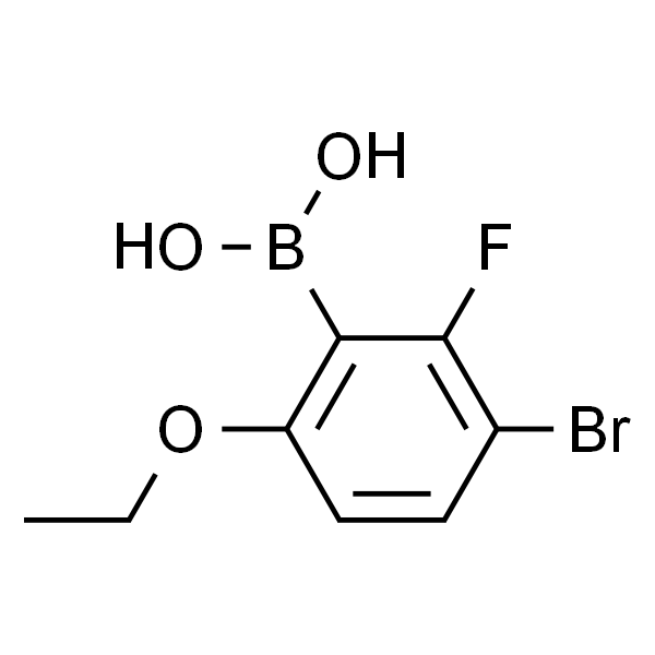 (3-溴-6-乙氧基-2-氟苯基)硼酸