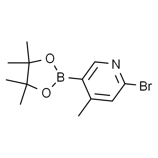 2-溴-4-甲基-5-（4,4,5,5-四甲基-1,3,2-二氧苯甲醛-2-基）吡啶