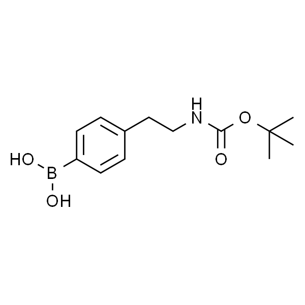 (4-(2-((叔丁氧基羰基)氨基)乙基)苯基)硼酸