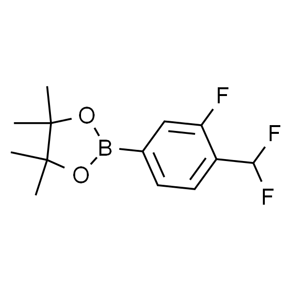 2-(4-(二氟甲基)-3-氟苯基)-4,4,5,5-四甲基-1,3,2-二氧硼烷