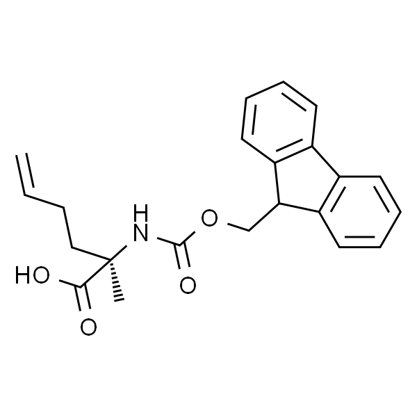 (R)-2-((((9H-Fluoren-9-yl)methoxy)carbonyl)amino)-2-methylhex-5-enoicacid