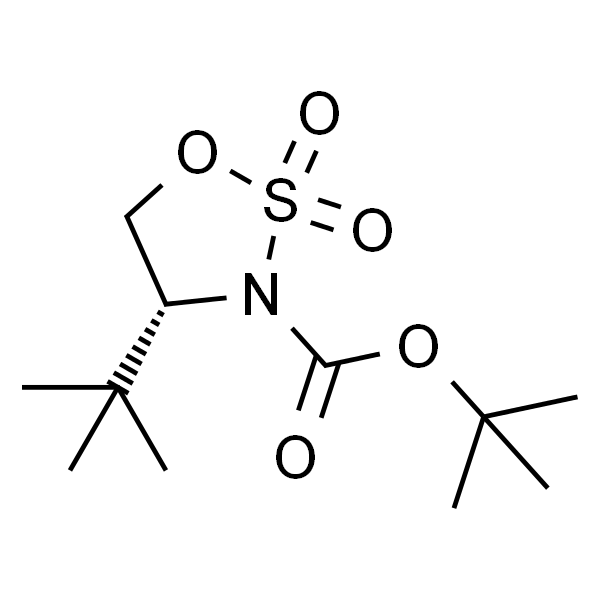 (R)-4-(叔丁基)-1,2,3-氧杂噻唑烷-3-羧酸叔丁酯2,2-二氧化物