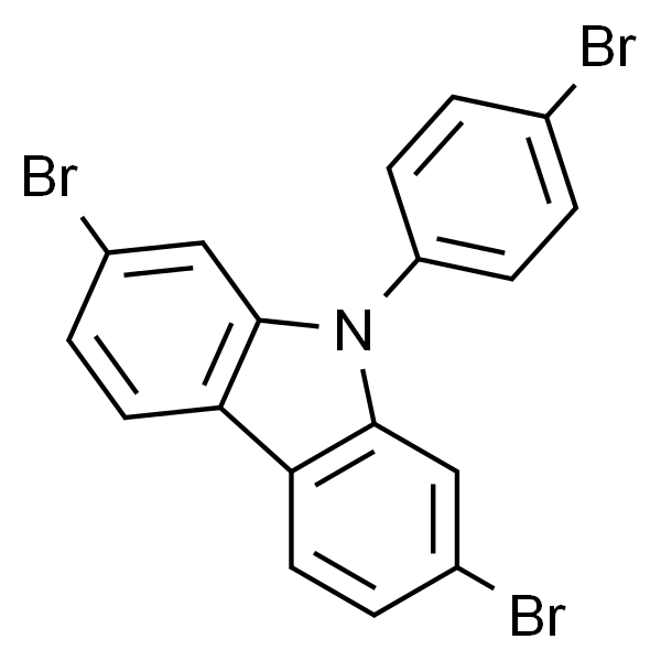 2，7-二溴-9-(4-溴苯基)-9H-咔唑