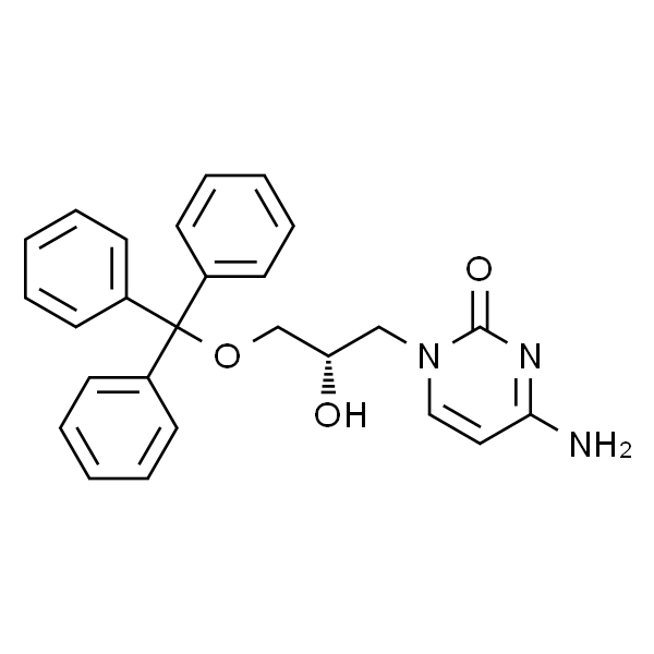 2(1H)-Pyrimidinone, 4-amino-1-[(2S)-2-hydroxy-3-(triphenylmethoxy)propyl]-