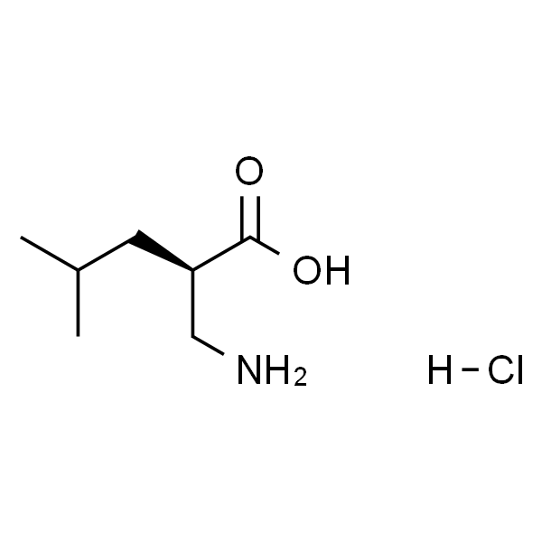 (R)-2-(aminomethyl)-4-methylpentanoic acid-HCl