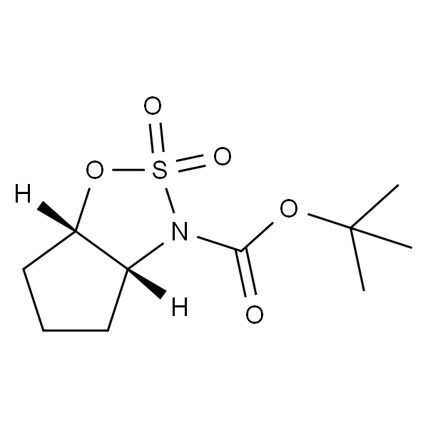 (3aR,6aS)-叔丁基四氢环五[d][1,2,3]噁噻唑-3(3aH)-羧酸盐2,2-二氧化物