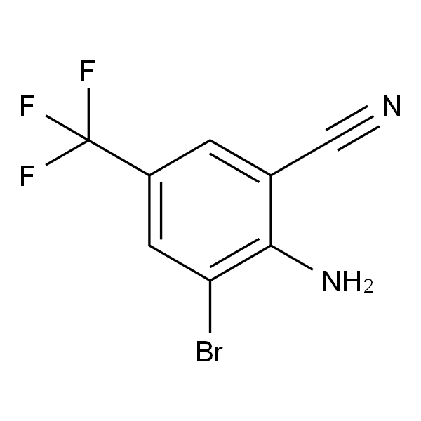 2-氨基-3-溴-5-(三氟甲基)苯甲腈