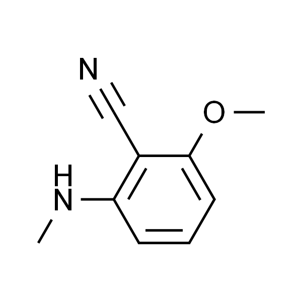 Benzonitrile, 2-methoxy-6-(methylamino)-