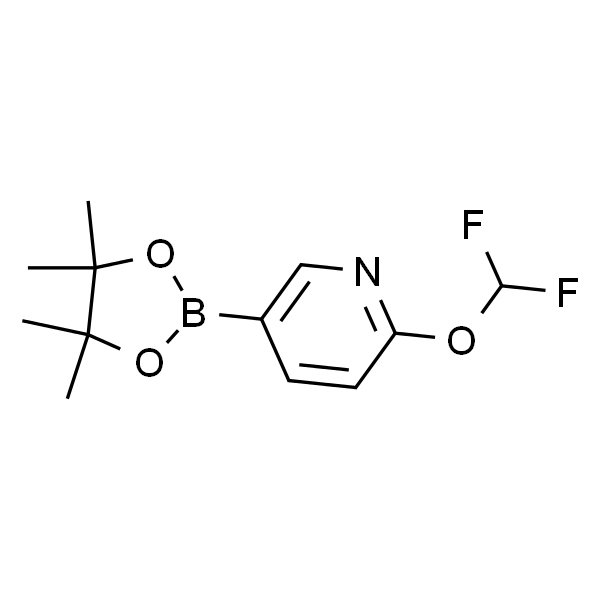2-(二氟甲氧基)-5-(4,4,5,5-四甲基-1,3,2-二氧硼戊烷-2-基)吡啶