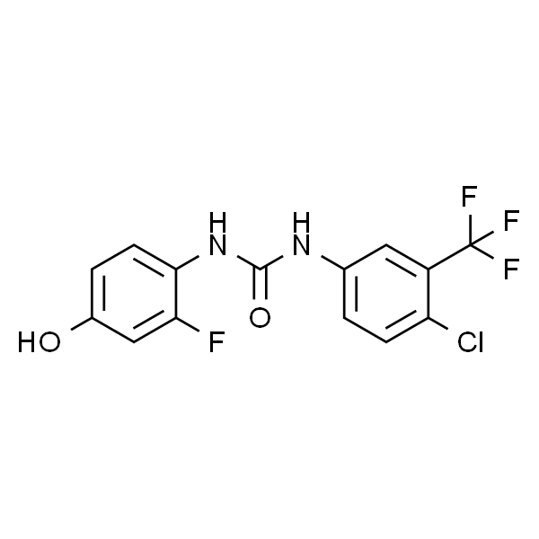1-(4-氯-3-(三氟甲基)苯基)-3-(2-氟-4-羟基苯基)脲