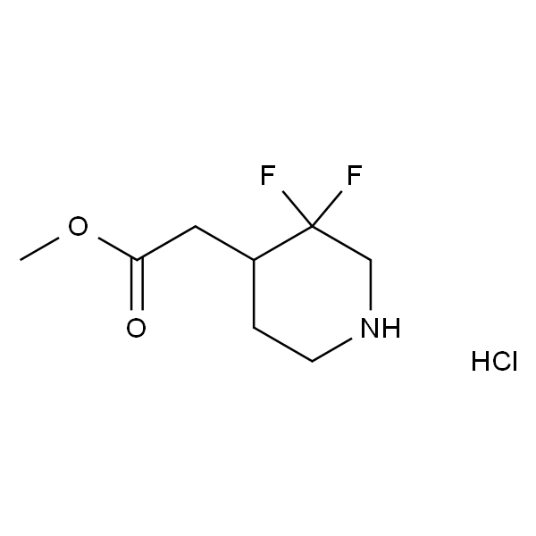2-(3,3-二氟哌啶-4-基)乙酸甲酯盐酸盐