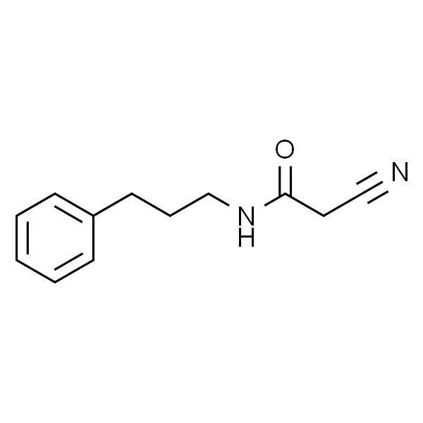 2-氰基-N-(3-苯基丙基)乙酰胺