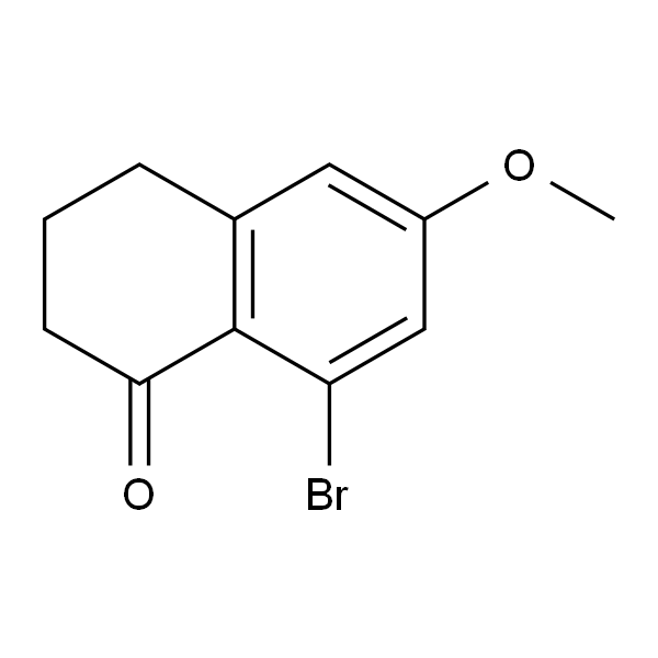 8-溴-6-甲氧基-萘满-1-酮