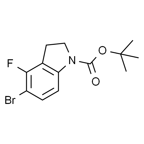 N-Boc-5-溴-4-氟吲哚啉