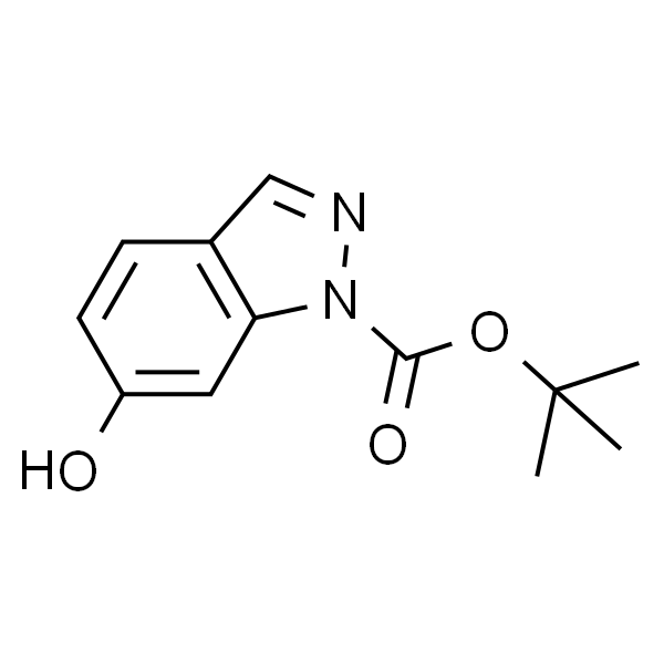 6-羟基-1H-吲唑-1-甲酸叔丁酯